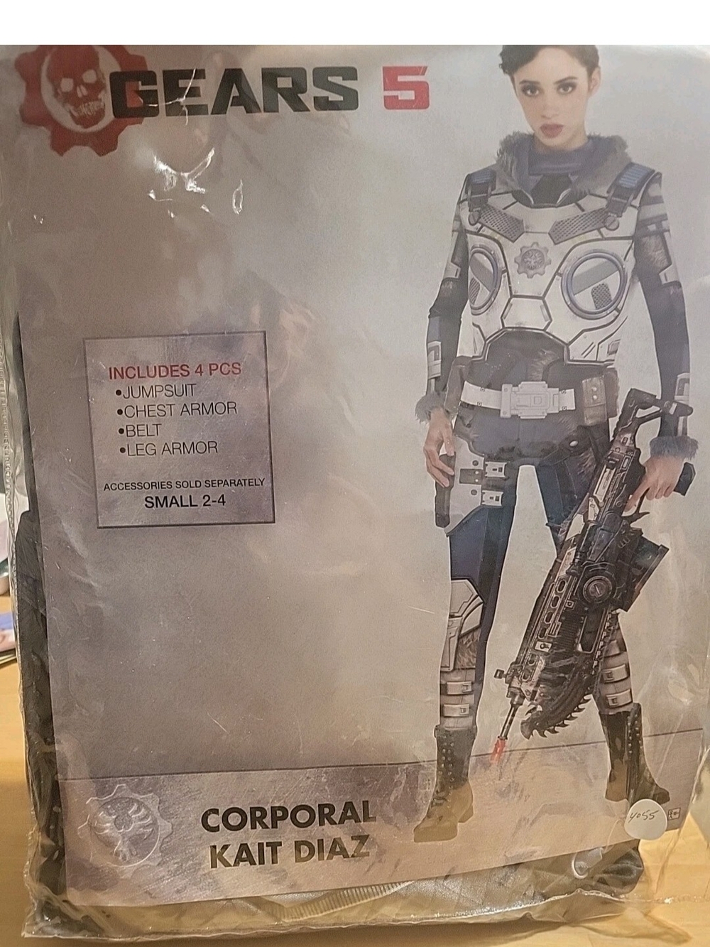 Gears of War Kait Diaz Costume Adult Catsuit Small #4055